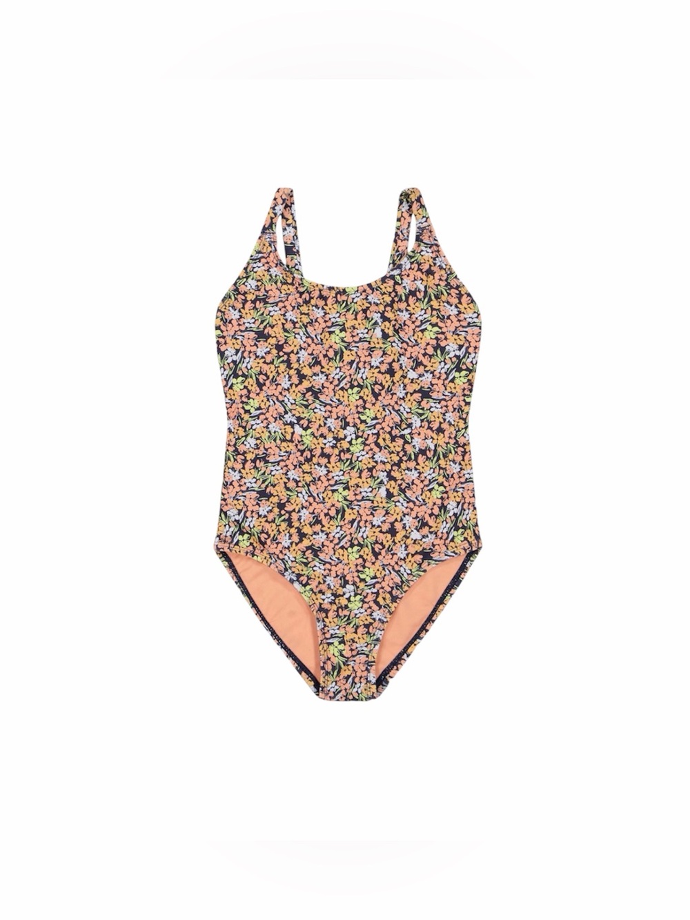 Roxy Girls Floral Print One Piece Swimsuit 8